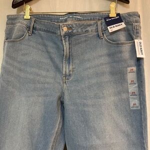 OLD NAVY Wow Straight High-Rise Jeans Women's Size 20